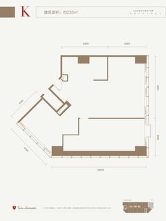 成都壹捌捌大厦1期230.00平户型