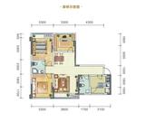 中筑西府兰庭 3室2厅2卫 89.00平米