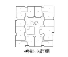华茂广场4369.76平户型