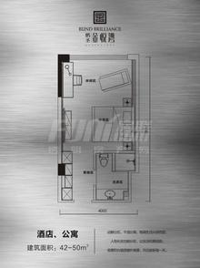 金悦湾1期42.00平户型