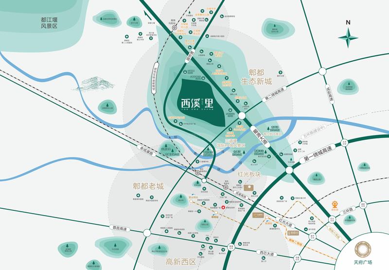 区位图