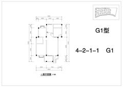 堤亚纳河谷2室2厅1卫88.60平户型