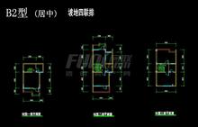 月麓湾二期4室2厅4卫102.22平户型