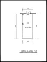1#号楼1层商业13号户型