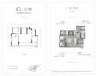 江城九里润璟小区1室136.00平户型