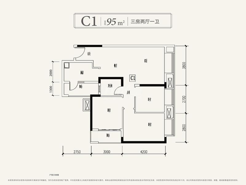 95户型