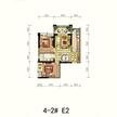 华宜滨江国际2室2厅1卫81.94平户型