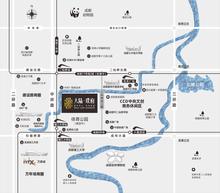 大陆璞府1期区位图