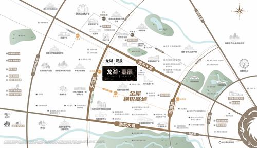 嘉辰名邸1期区位图