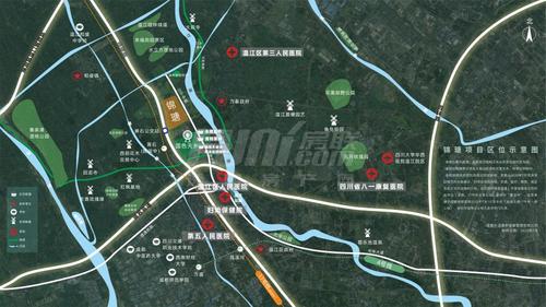 锦瑭1期区位图