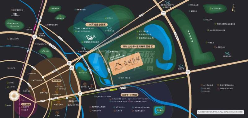 区位图