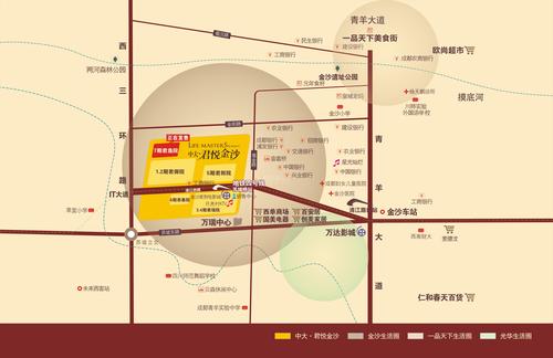 中大君悦金沙7期区位图