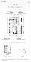 锦上扬华小区1期3室2厅2卫98.00平户型
