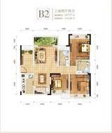 枫丹雅筑1期 3室2厅2卫 103.97平米