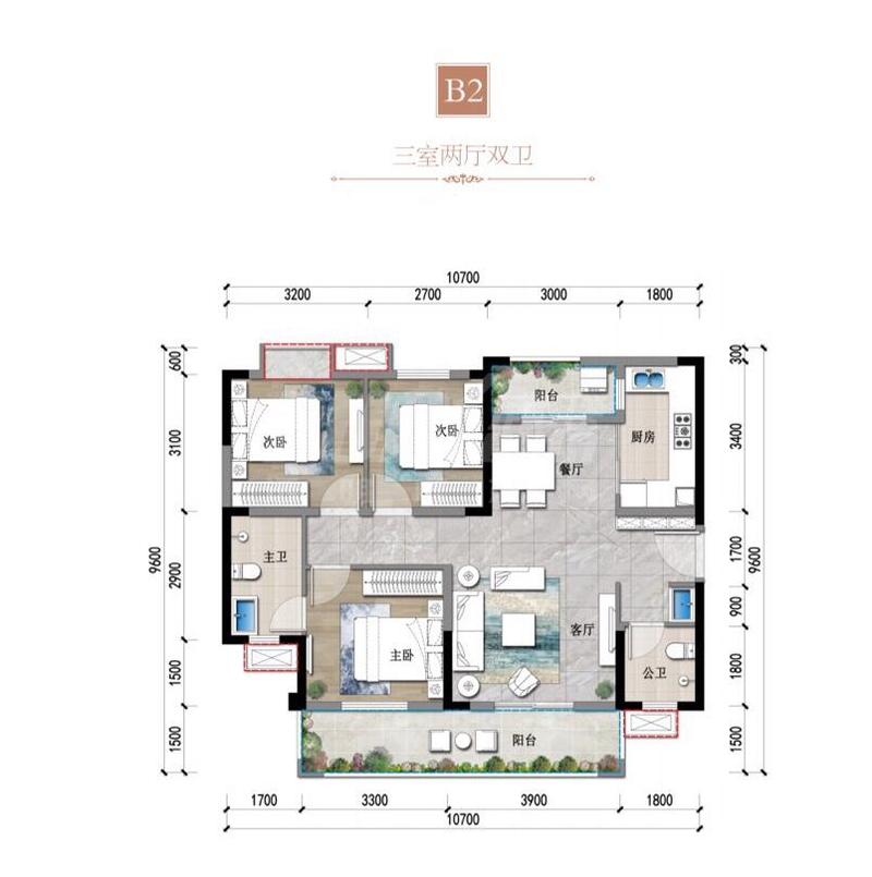 2栋3栋B2