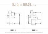 壹山1期 4室3厅3卫 187.00平米