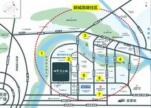 世邦昆仑城1期区位图