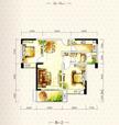 瑞云壹号村庄2室2厅1卫90.00平户型