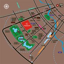 川网国际花园2期区位图