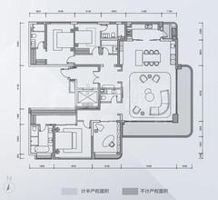 招商时代庭园（招商时代公园3期）4室2厅3卫263.00平户型