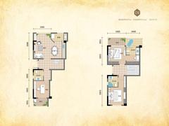 明宇豪雅青城86.00平户型
