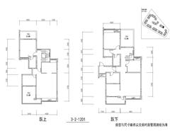 上品金沙1期4室3厅3卫228.07平户型