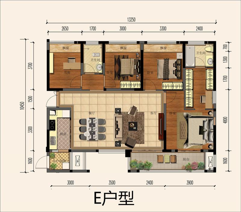 E户型