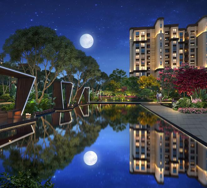 洋房水景