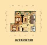 金山御景蓝湾 2室2厅1卫 95.70平米