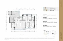 国宾九玺1期4室2厅2卫127.00平户型