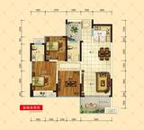 碧美恋城公馆 3室2厅2卫 89.04平米