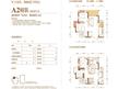 鑫城府2室2厅1卫79.45平户型