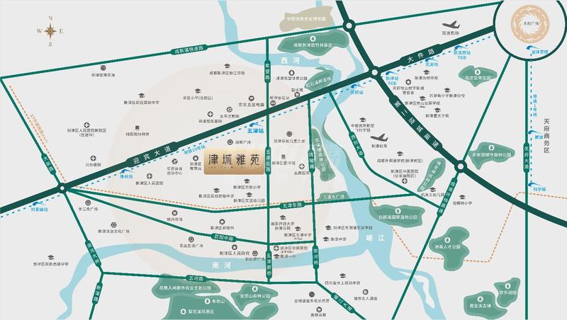 区位图
