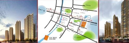 东洪广厦区位图