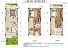 碧桂园上观2期3室2厅3卫175.66平户型