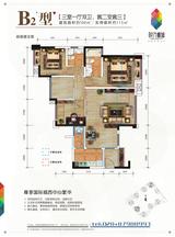 时代睿城 4室2厅2卫 100.00平米