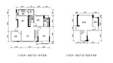 珑樾府1期4室3厅2卫155.00平户型