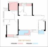 世纪悦城1期 3室2厅2卫 104.00平米