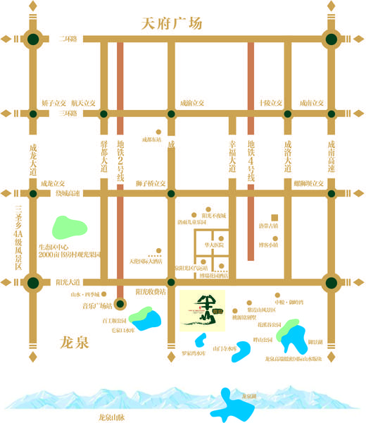 区位图