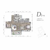 万新峰荟1期 3室2厅2卫 105.00平米