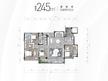 中交凤栖悦府1期4室2厅4卫245.00平户型