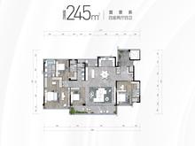 中交凤栖悦府1期4室2厅4卫245.00平户型