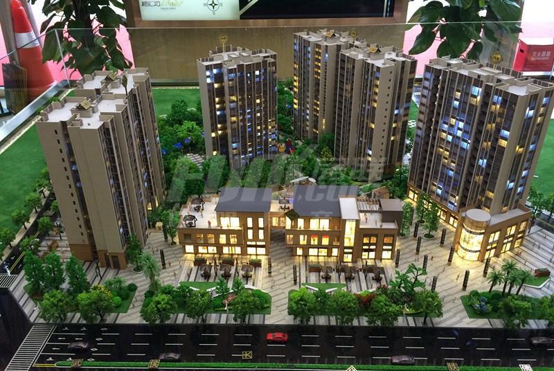 楠汇坊沙盘效果图