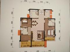 唐人街相府花园3室2厅2卫120.00平户型