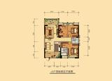 金山御景蓝湾 3室2厅2卫 114.40平米