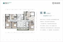 锦尚雅宸1期4室2厅3卫189.29平户型