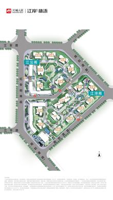 江岸林语1期区位图