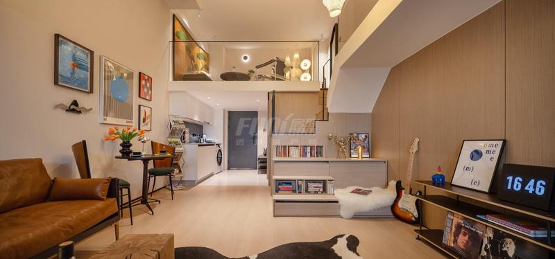 4单元LOFT（标准层）楼层平面图