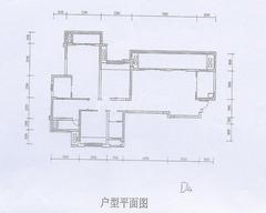 北大资源颐和翡翠府4室2厅2卫136.00平户型