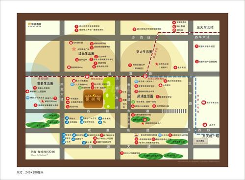 华润橡树湾二期区位图